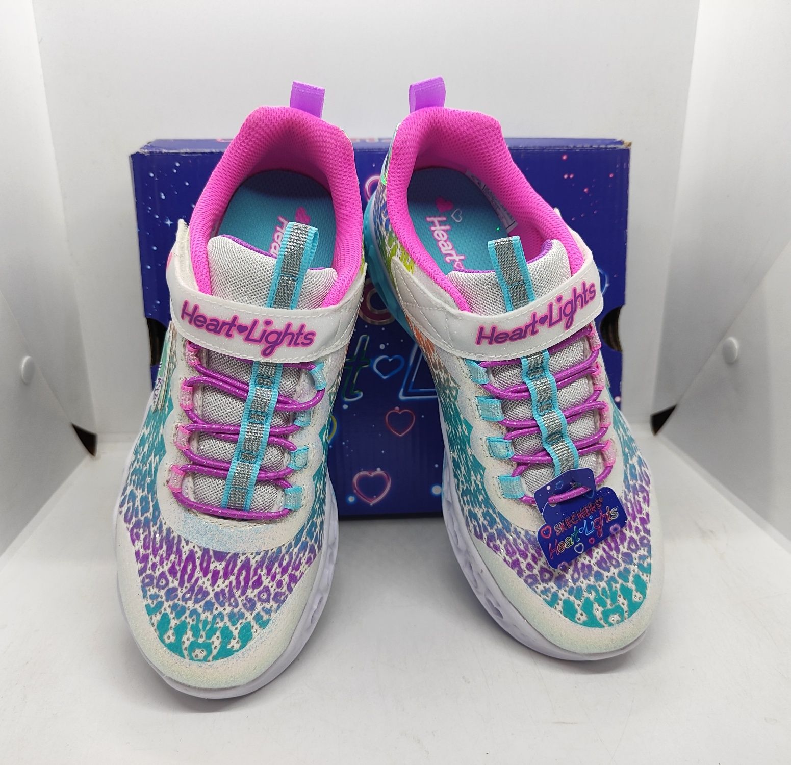 яркие 21,7см кроссовки Skechers Light оригинал