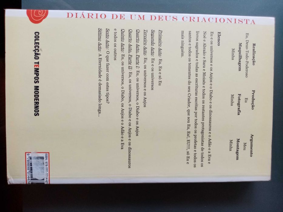 Diário de um Deus criacionista