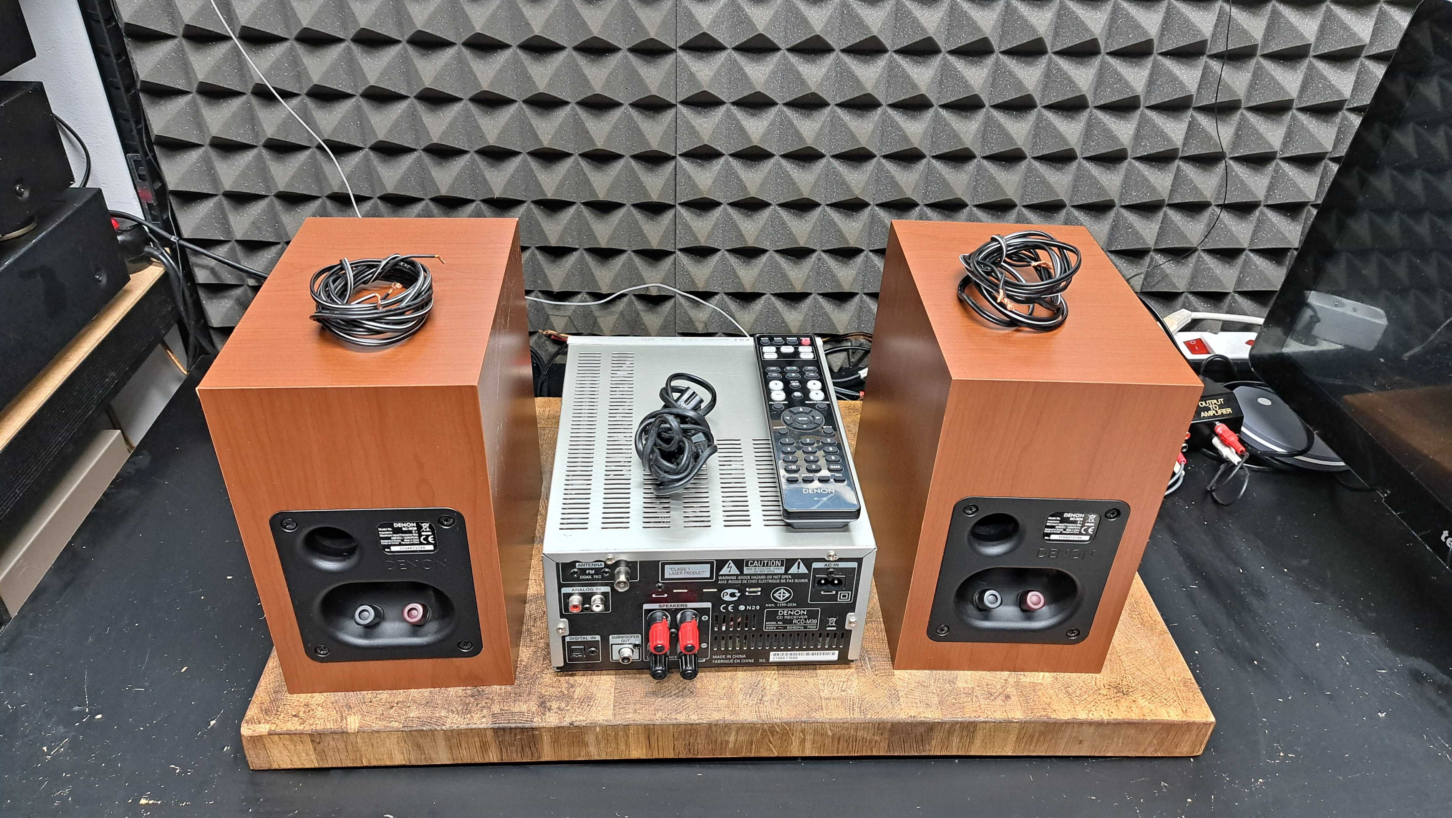 Wieza Denon RCD-M39 Kolumny SC-M39 pilot