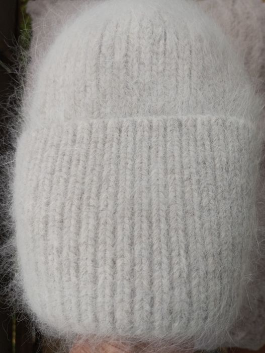 Зимняя шапка ангора 75%