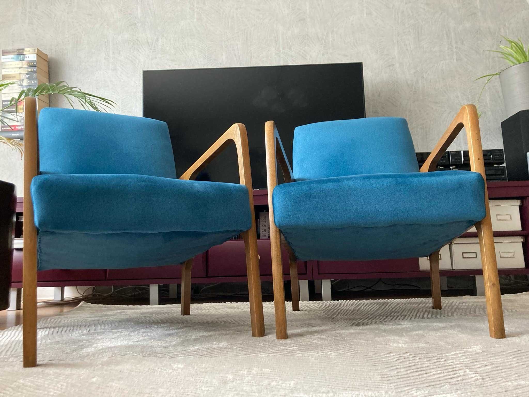 Fotel - typ 04-b,  Bydgoska Fabryka Mebli, lata 60-70-te