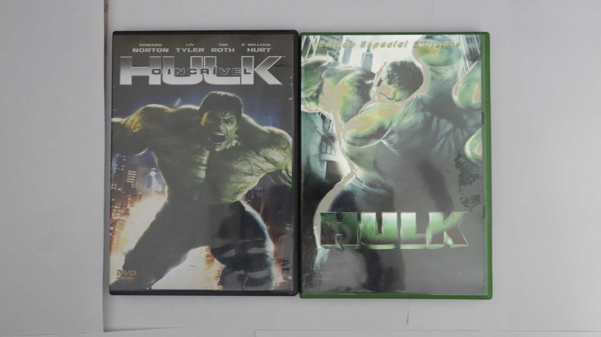 Pack original "Hulk e Incrível Hulk"