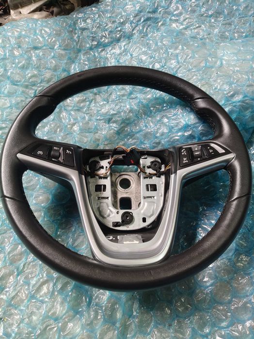 Kierownica Opel Astra IV J Skóra [Ładna]
