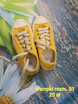 Trampki rozm. 31 unisex żółte