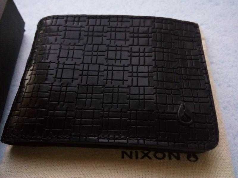 Кошелек кожаный мужской nixon