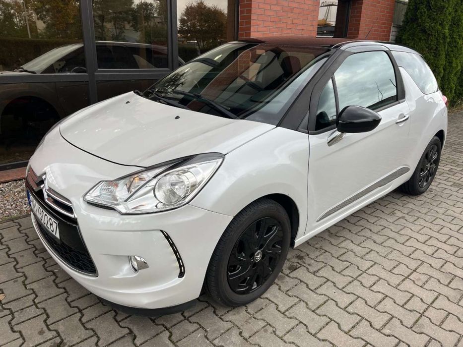 DS Automobiles DS 3 1.6 diesel / 99 KM / czarny dach / zarej w PL / zadbany / zamiana