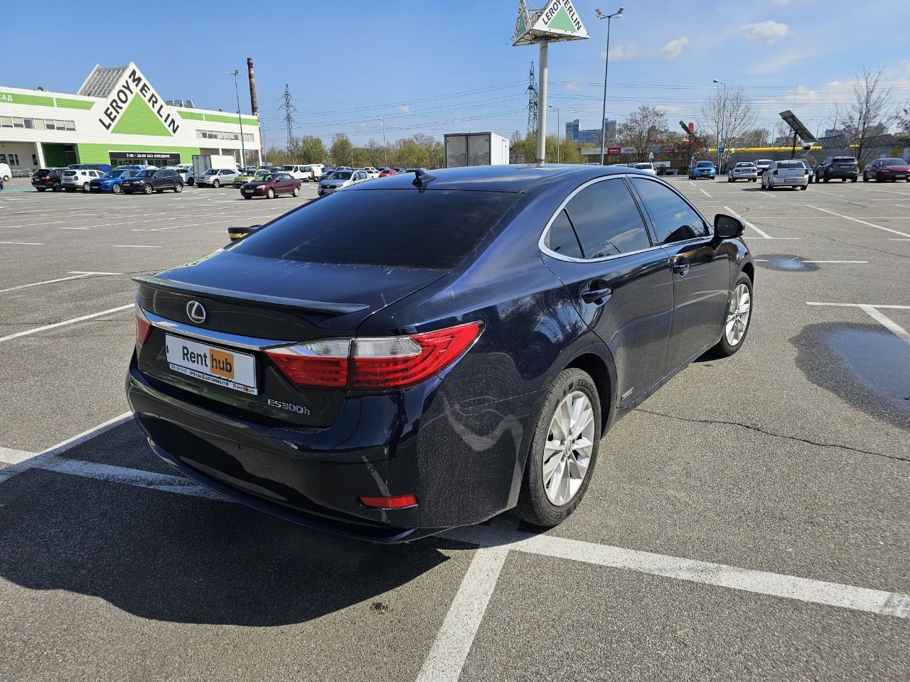 Аренда Lexus ES Hybrid + ГБО прокат / оренда авто бизнес класса