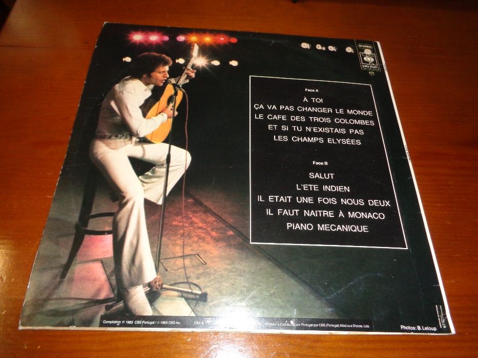 Vinil LP Joe Dassin As Melhores Canções