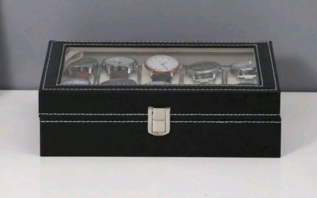 Nowe Etui na zegarki 10szt.