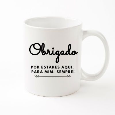 Canecas com várias frases