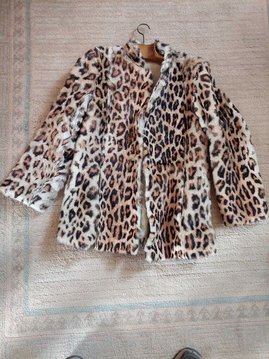 Casaco de pele usado