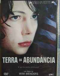 DVD Terra da Abundância (Wim Wenders) - selado