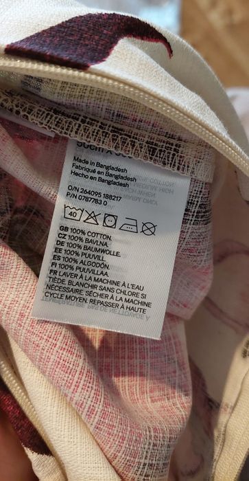 Poszewka H&M home 50×50 cm