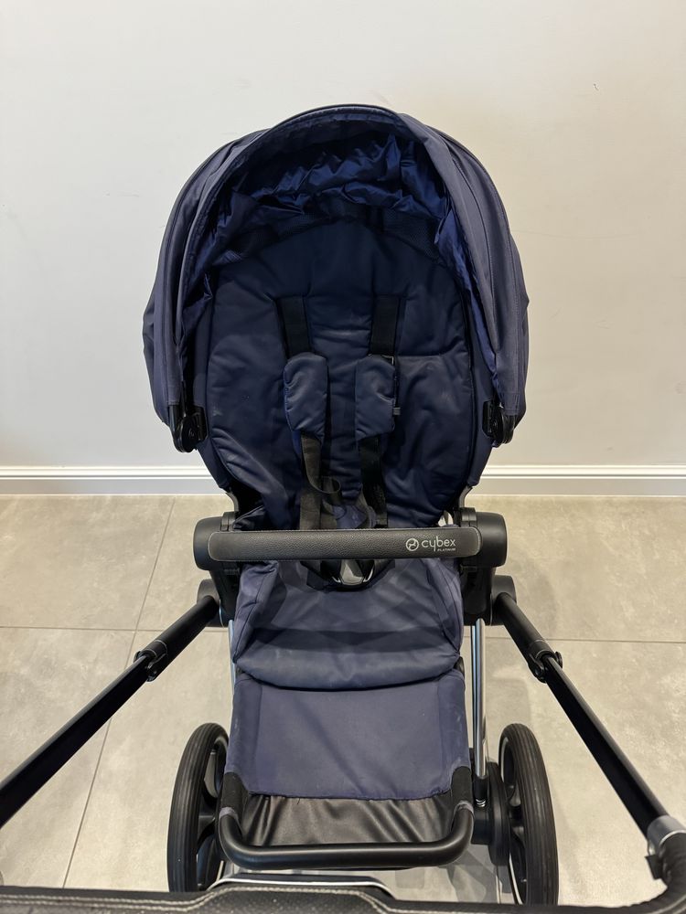 Cybex e-Priam 2.0 2w1 Granat / Chrome Black