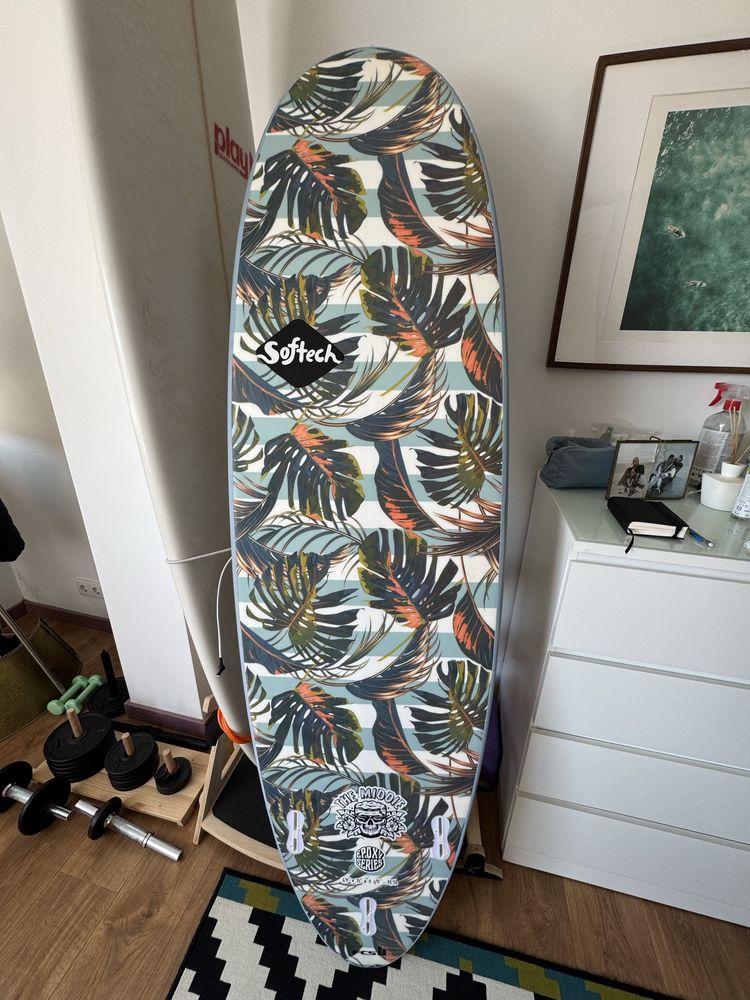 Surfboard / Prancha softech Middie