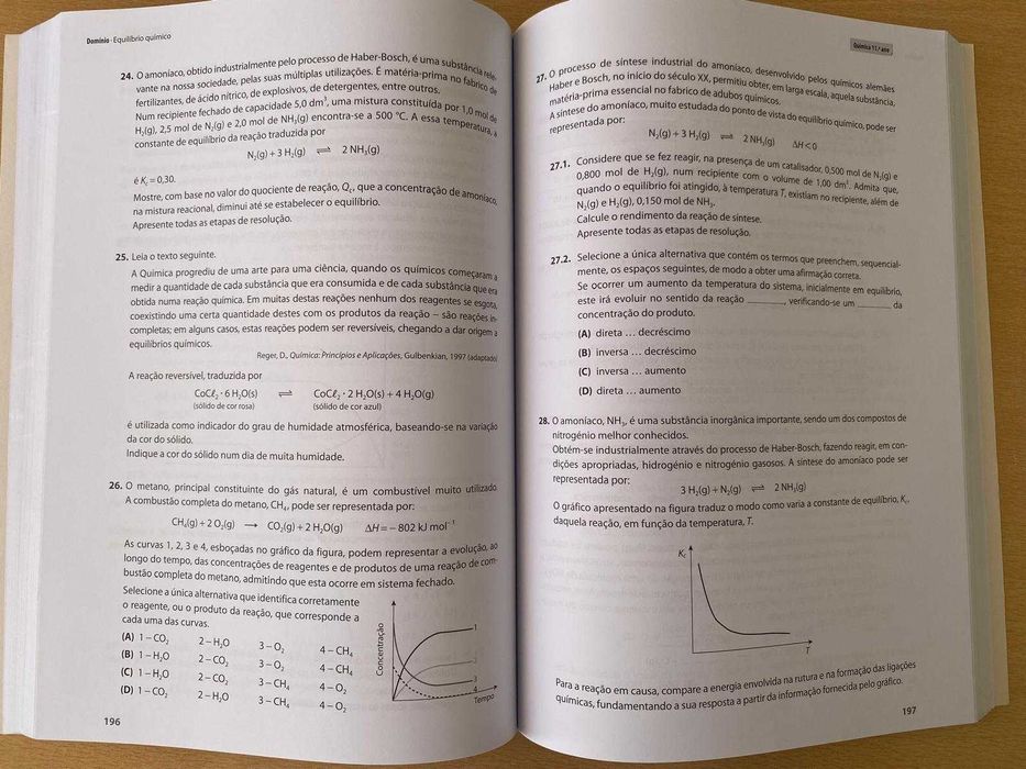 Questões Exame Resolvidas Fisica e Quimica 11 º Ano