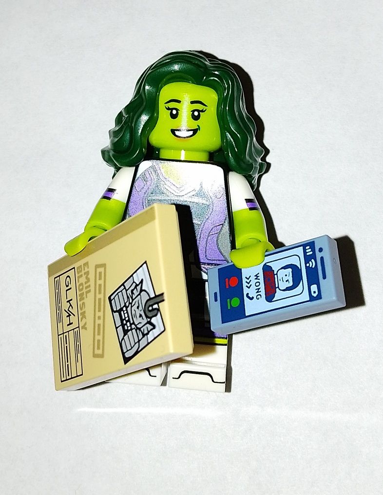 Minifigurka Lego Marvel - Pani Hulk - seria 2