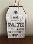 Placard family para pendurar
