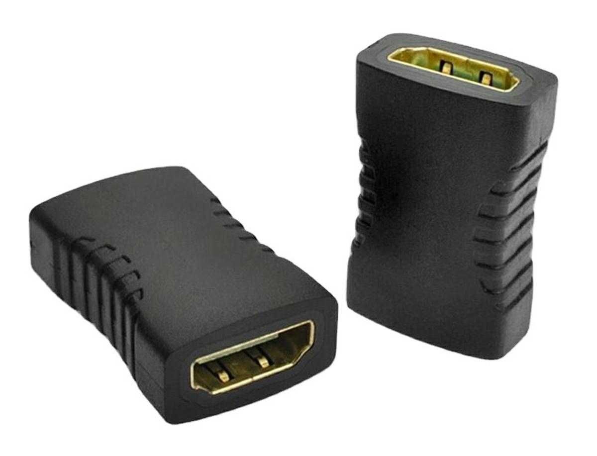 Adapter łącznik kabli HDMI żeński - żeński  * Video-Play Wejherowo