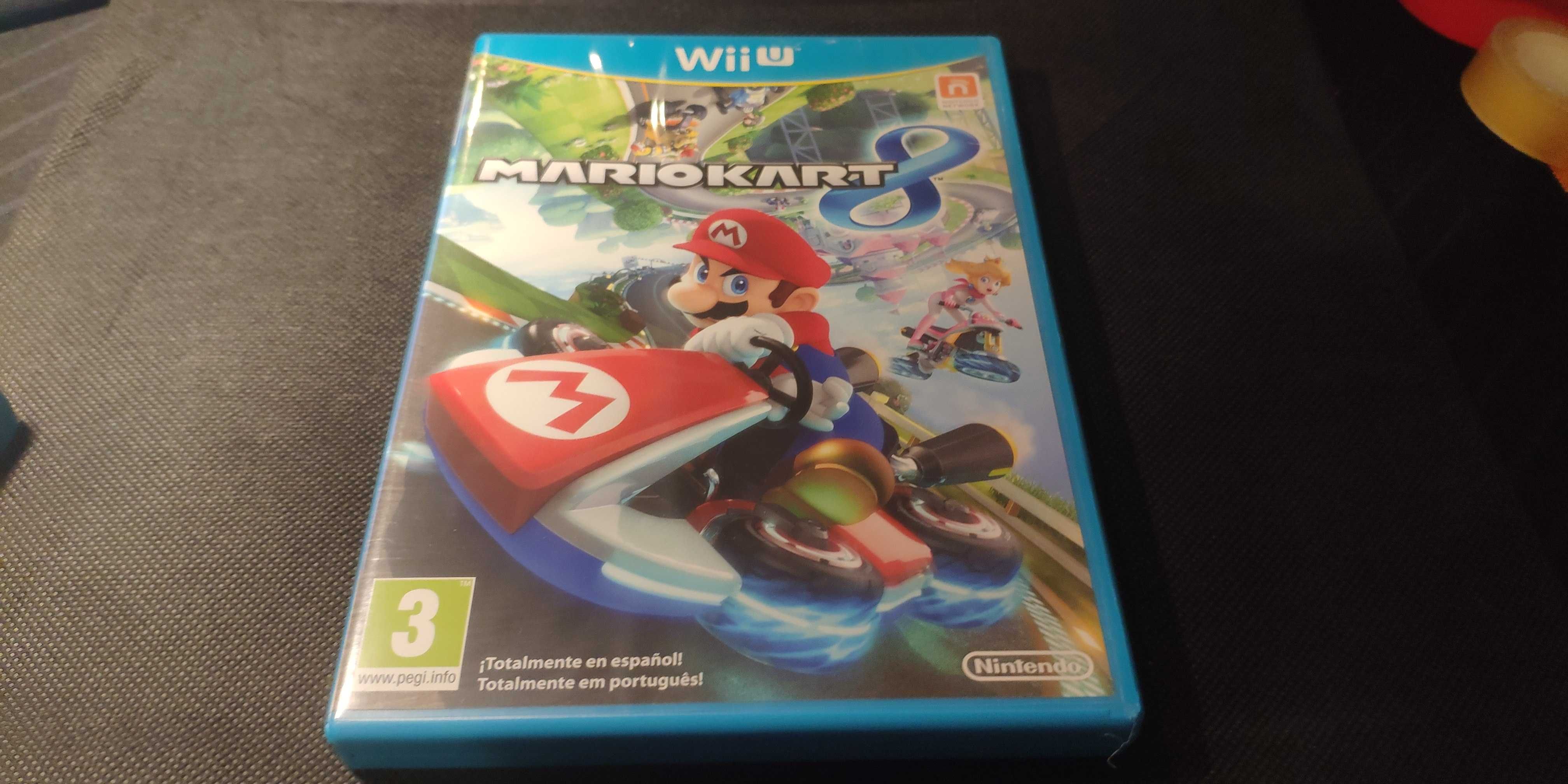 Mario Kart 8 (Wii U, 2014) - Apenas a caixa.