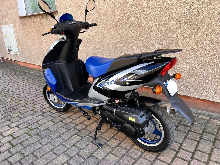 Skuter 50 rocket zadbany niski przebieg okazja !