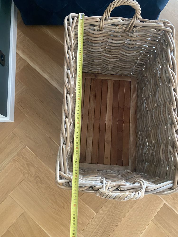 Wielki ogromny kosz kub oslonka na donice rarasowa