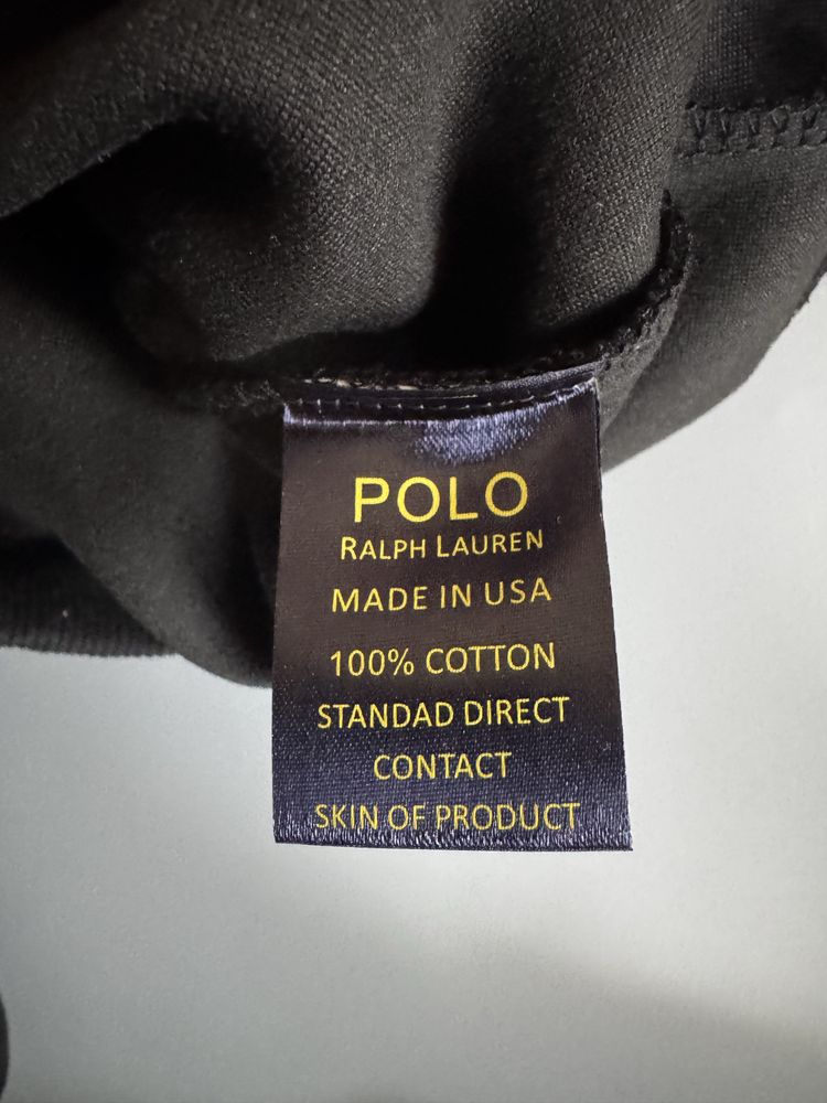 Зіпка/зіп худі Polo Ralph Lauren в темно синьому кольорі