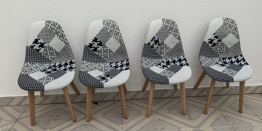 Conjunto 4 cadeiras , excelente estado