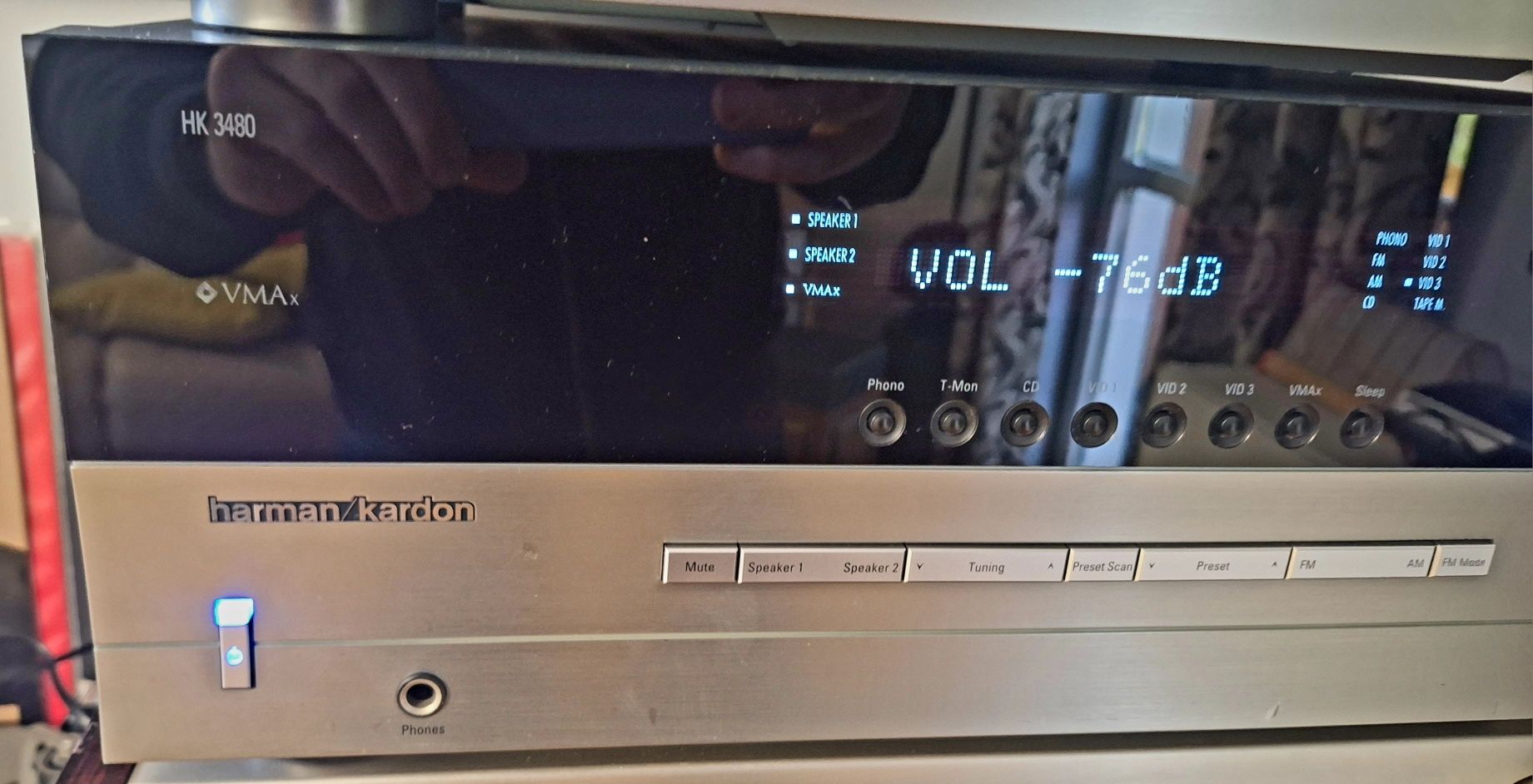 Harman Kardon HK3480 i HD950. Audio Vintage Pruszków