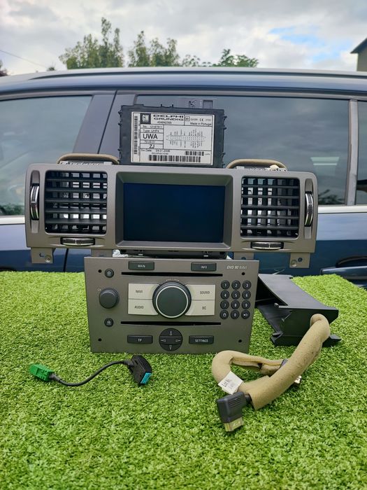 Radio DVD 90 Wyświetlacz CID UWA Bluetooth Nawigacja Vectra C Signum