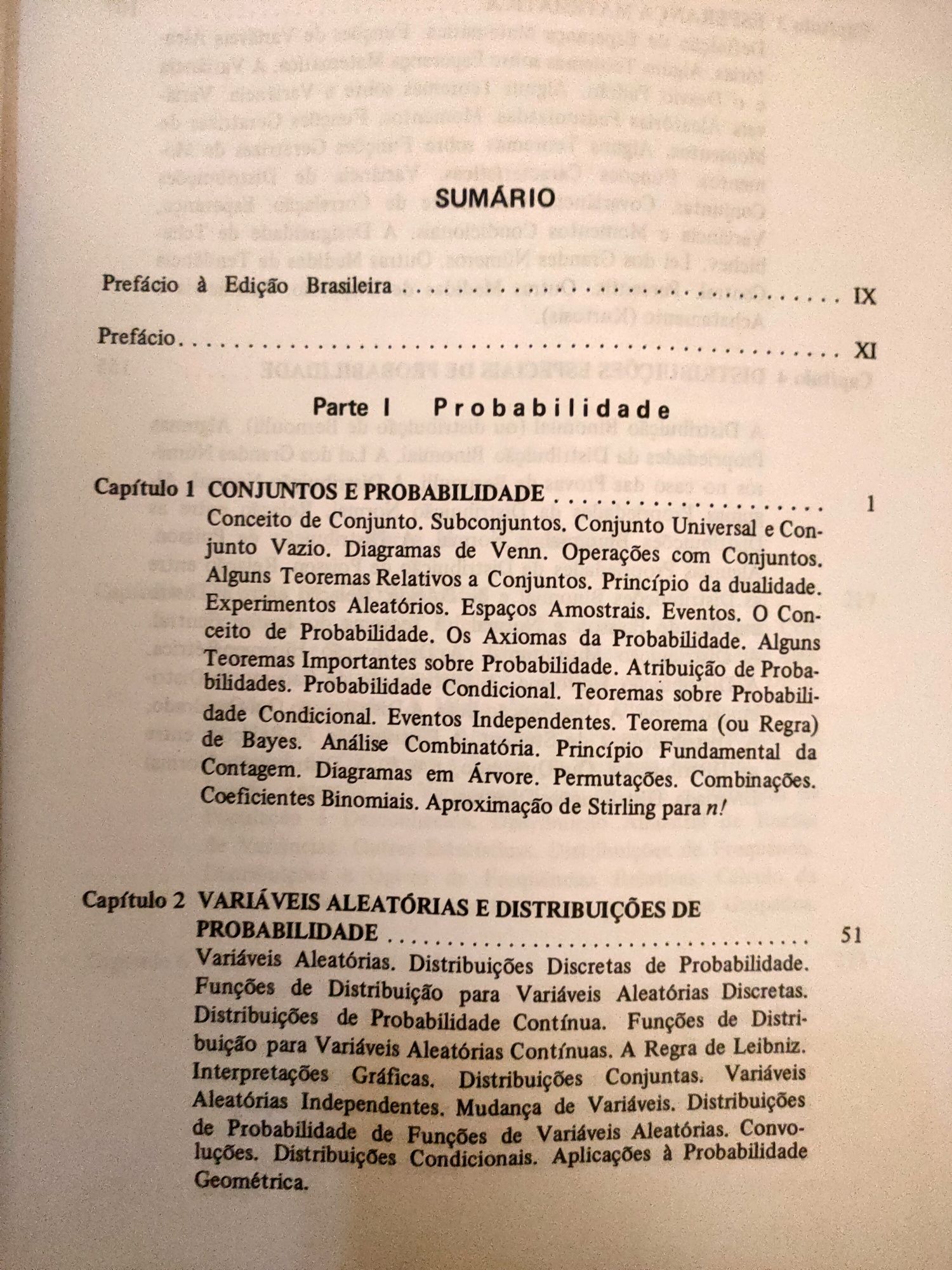 Livro Probabilidade e estatística schaum