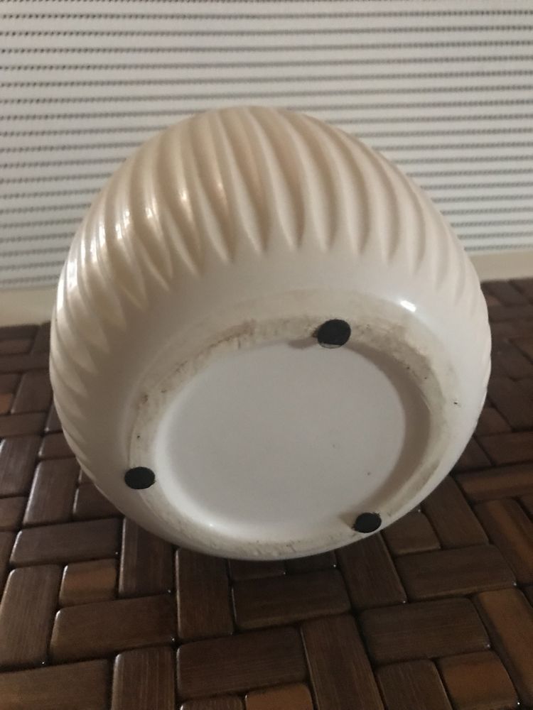 Oslonki ceramiczne na doniczki,nowe,zestaw 2szt.