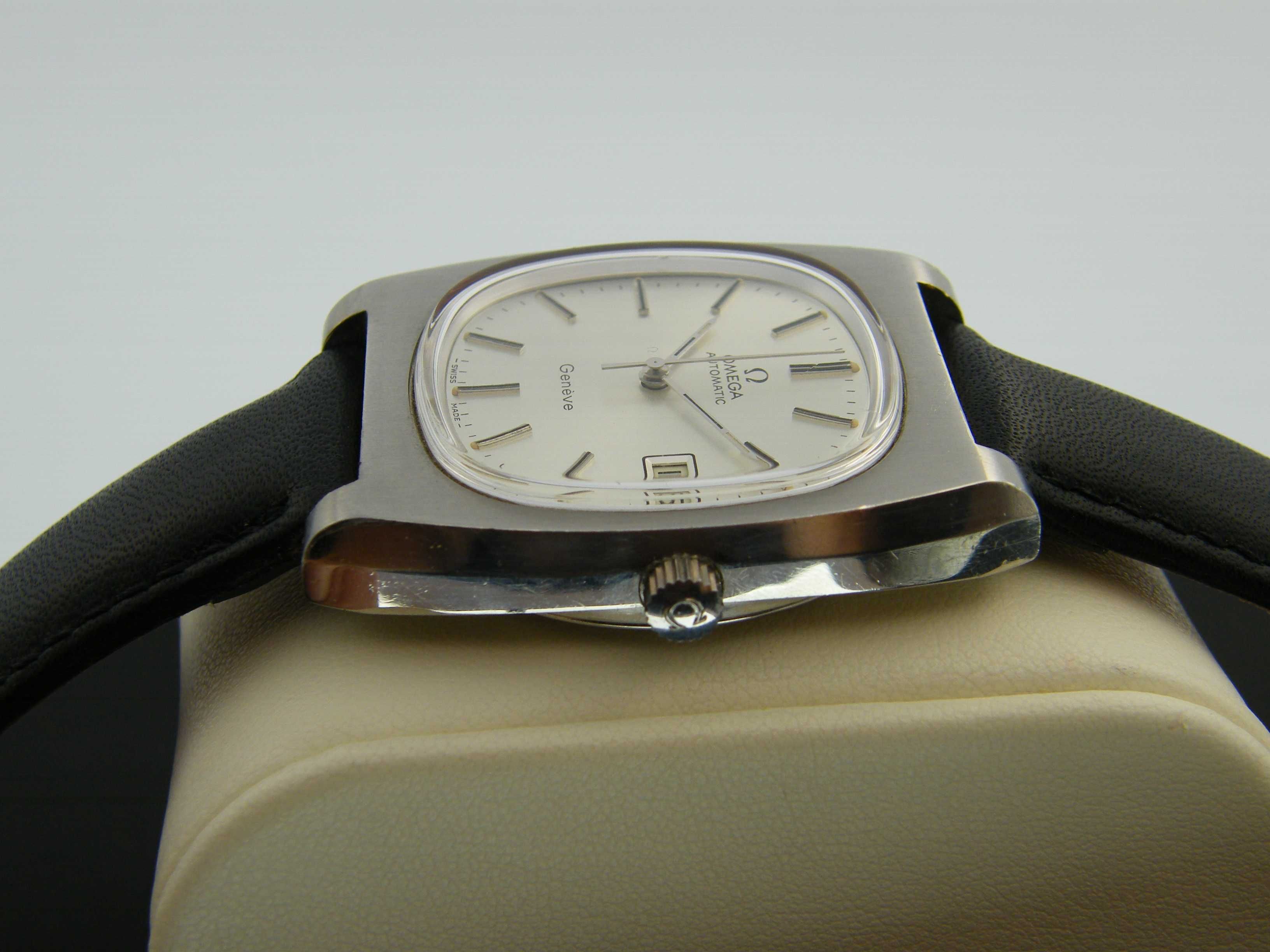 Omega Geneve Automatic Vintage w Stali Piękna