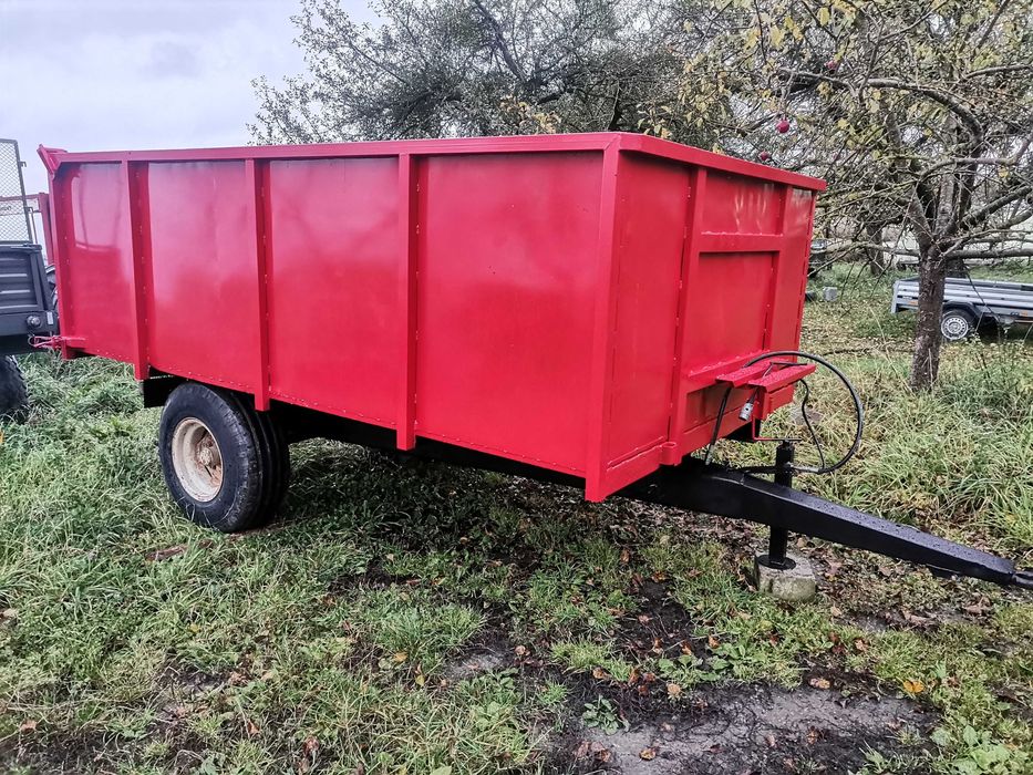 Przyczepa wywrotka 1 osiowa