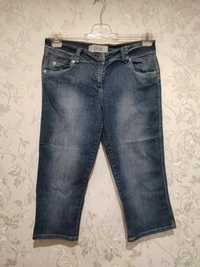 Укорочені стрейчеві джинси брюки штани бриджі бриджи
