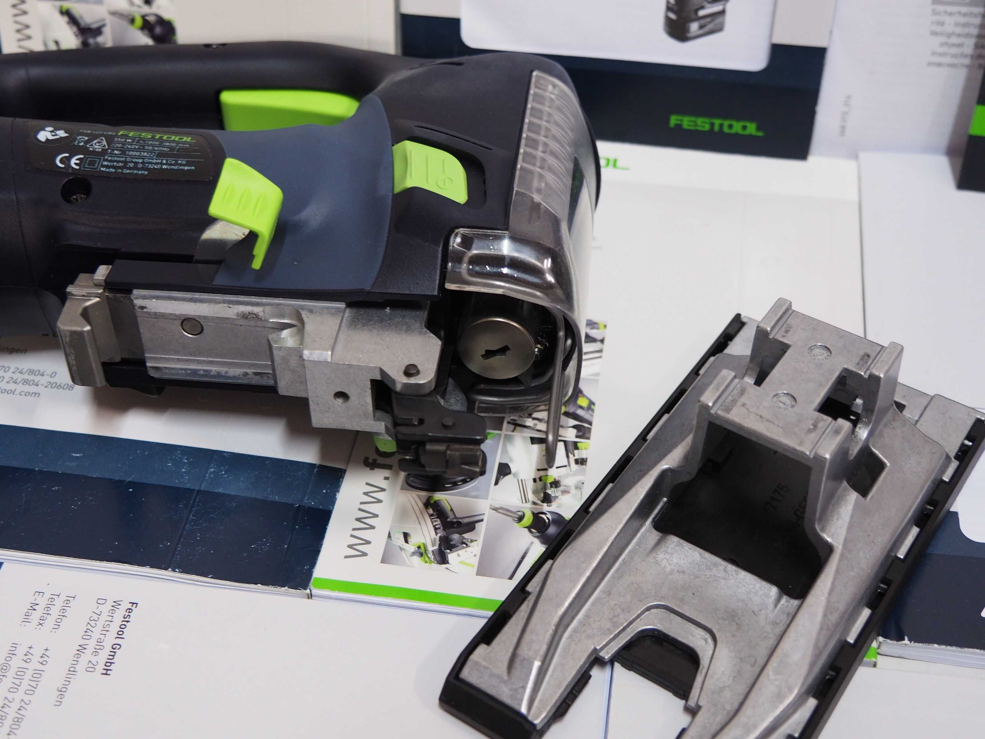 Wyrzynarka bezszczotkowa FESTOOL PSB 420 EBQ-PLUS nowa z kablem 400