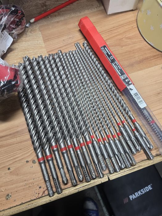 Wiertla hilti.   6.8.10.12.14.16.18