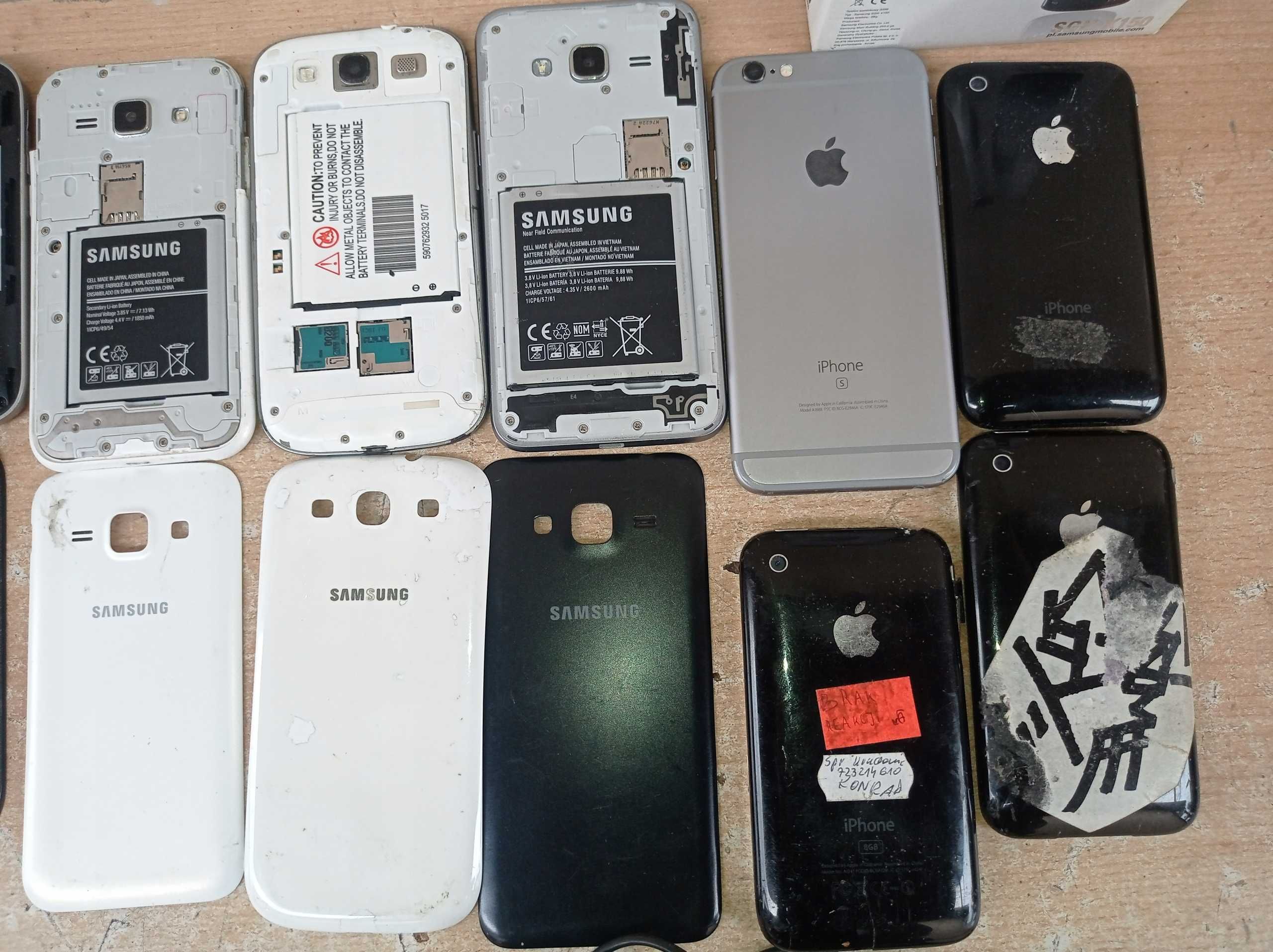 Stare telefony - Samsung, Nokia + inne - 14 sztuk