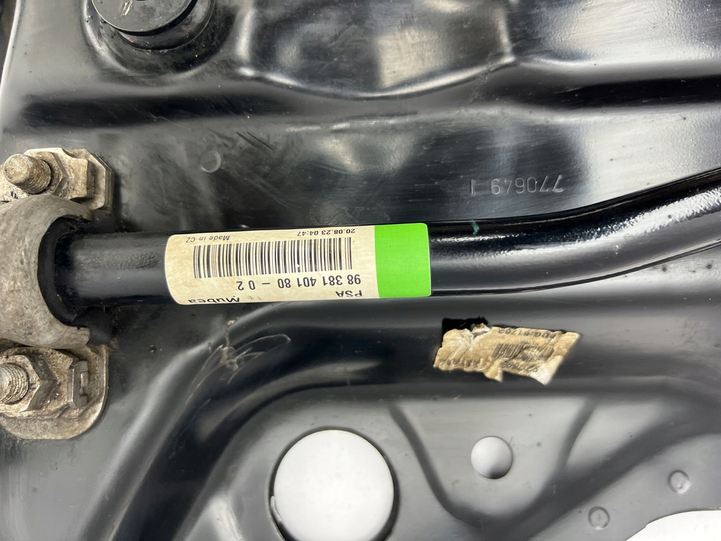 Opel Astra VI 6 L 1.2 wózek ława Belka Sanki Silnika demontaż N 22