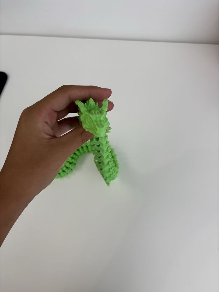 Dragão flexivel PLA
