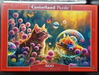 Puzzle 500 elementów koty kotki układanka