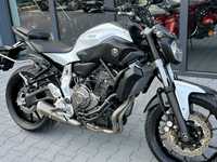 Fabryczny STAN Yamaha MT-07 Tylko 17 963KM , Sakwy OEM Dostawa PL RATY