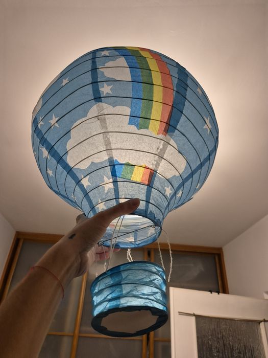 Klosz papierowy balon latający