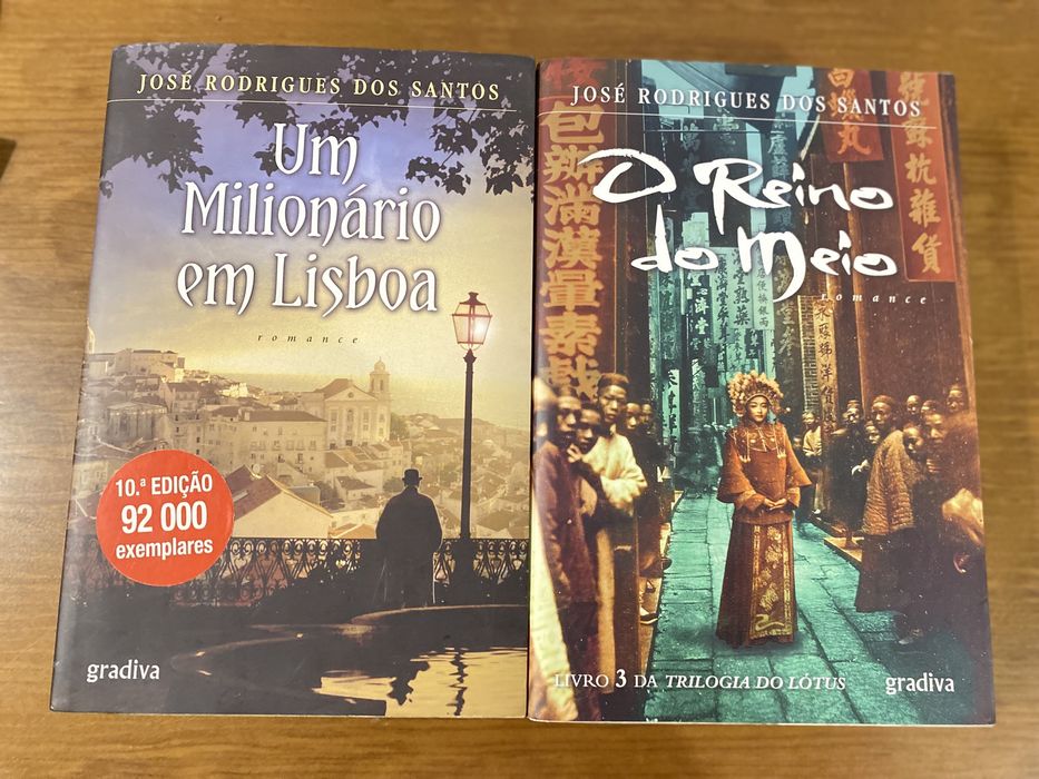 Jose Rodrigues dos Santos - O reino do meio + Um milionario em Lisboa