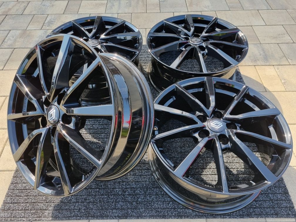 Felgi Renault 17 " Captur Arkana Austral Koleos Nowe 5x114,3 Czarne