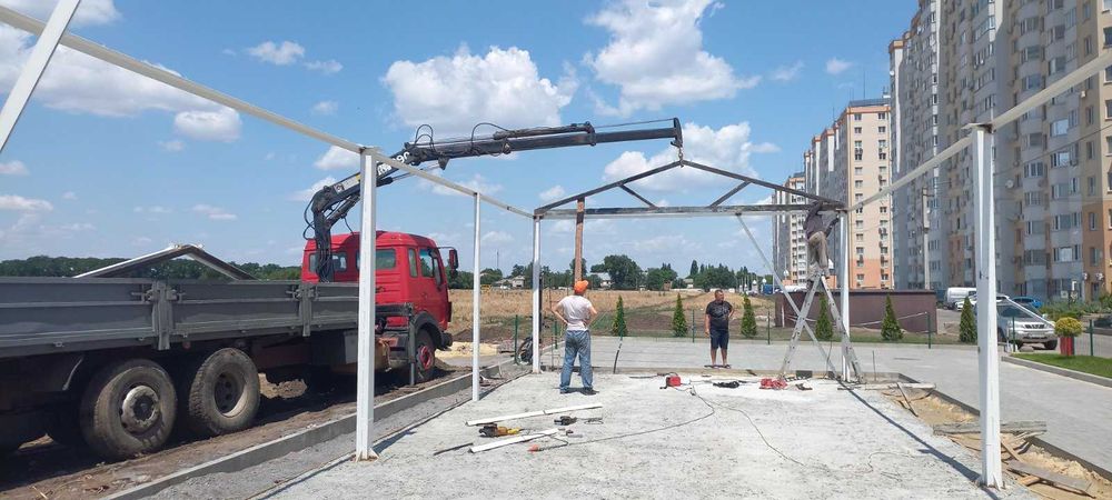 Кран-маніпулятор, Автокран 17 метрів 20 тон негабаритний вантаж