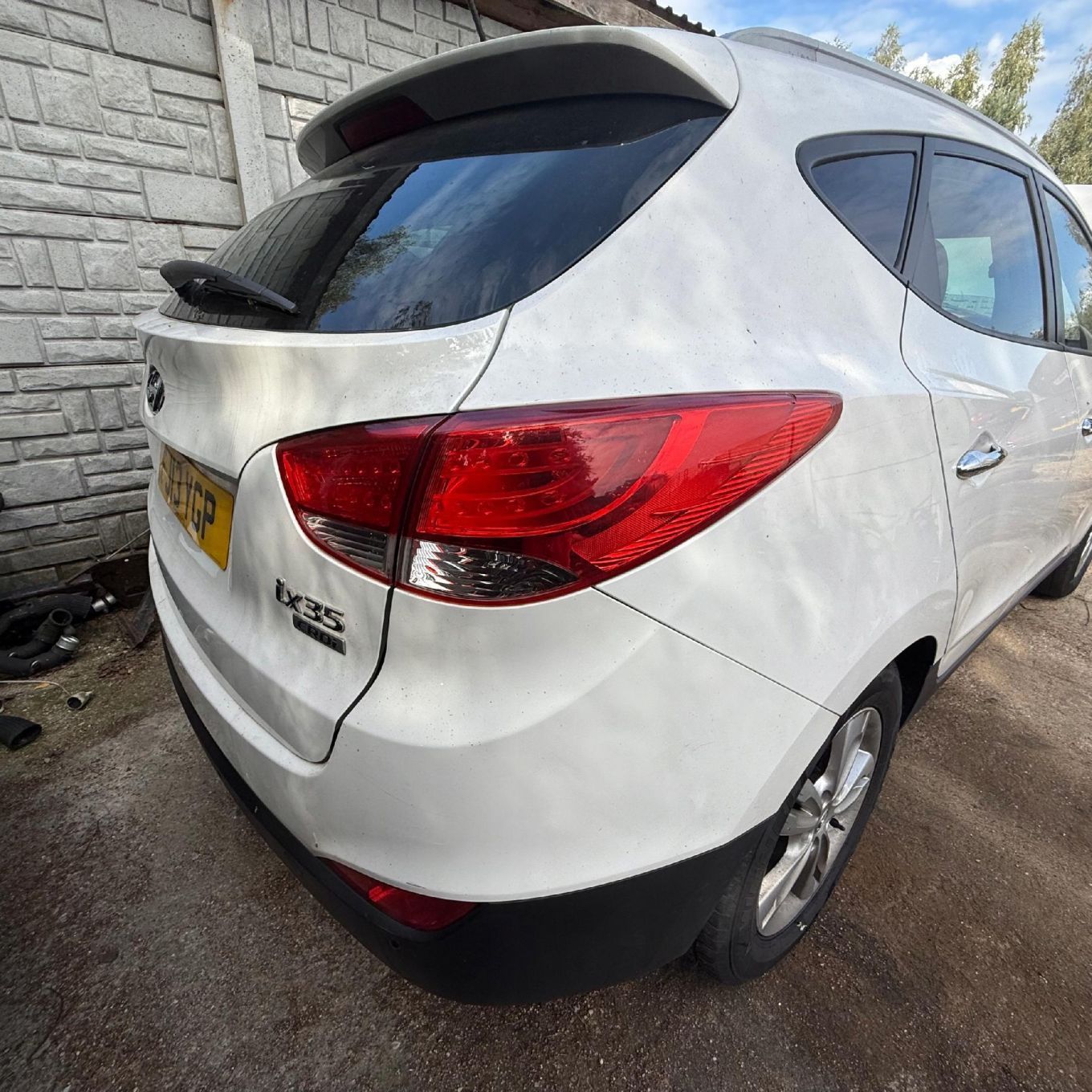 Klapa Kompletna Zderzak Tył Kompletny Pdc Hyundai Ix35 2010-2014R Tcw