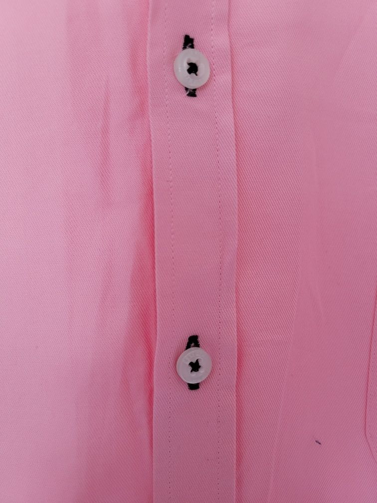 Koszula męska różowa M