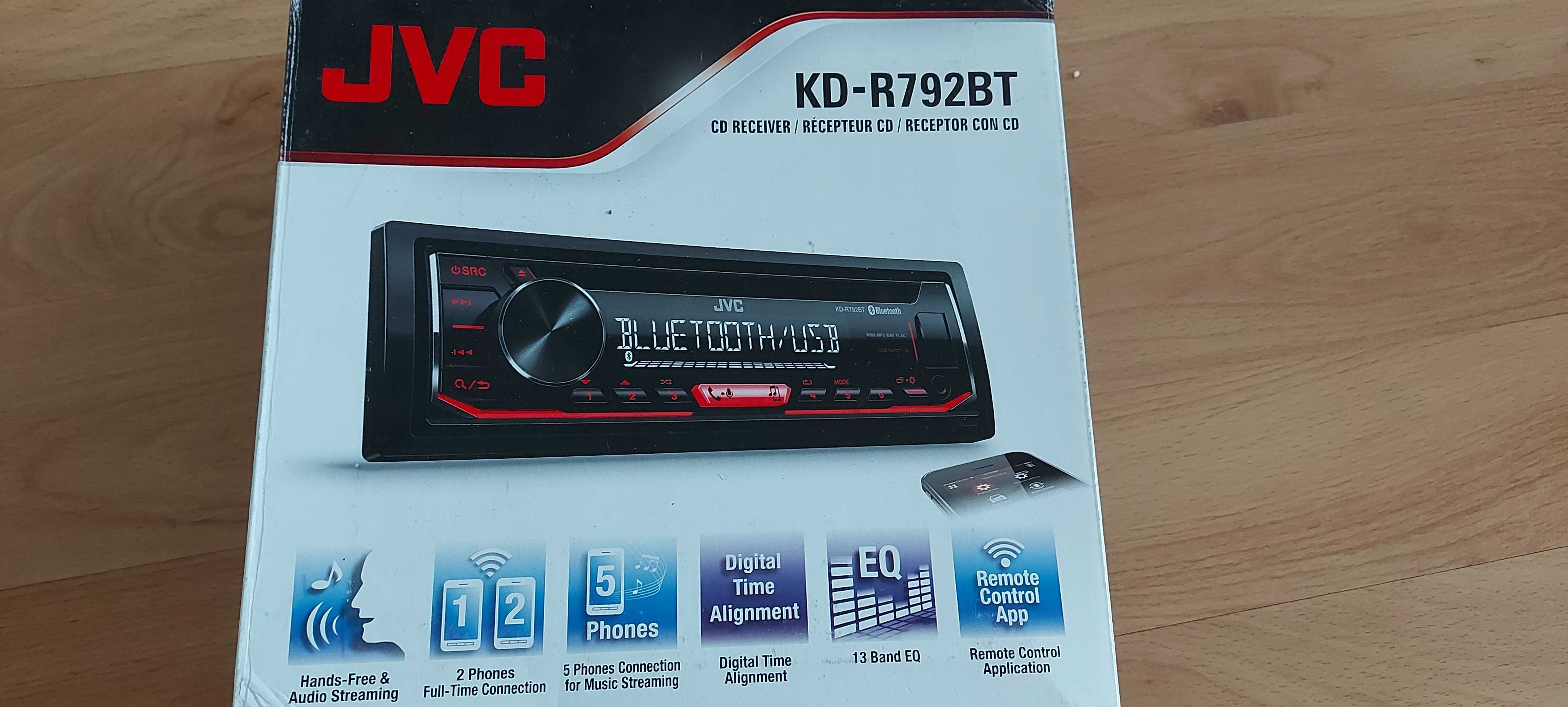 Panel Radia JVC KD-R792BT