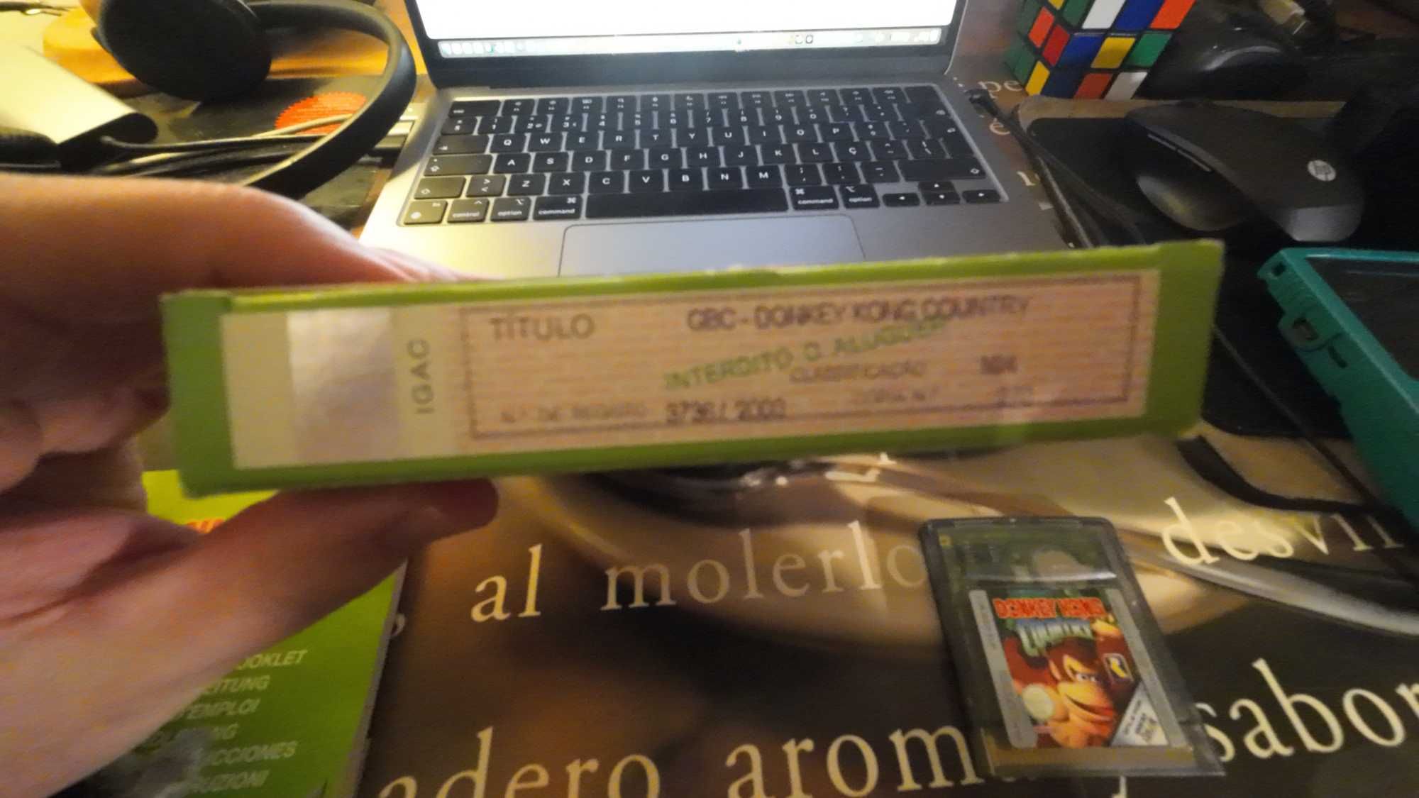 Donkey Kong Country completo caixa e manual Game Boy Color